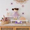 Purple Fabric Doll-38cm