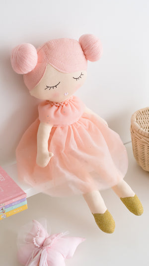 Pink Fabric Doll-38cm