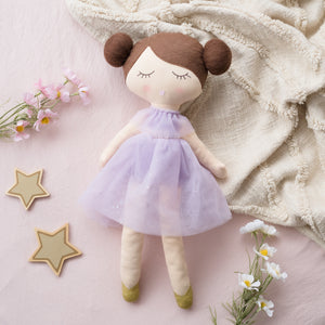 Purple Fabric Doll-38cm