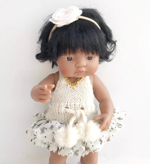 Cream Knitted Tutu