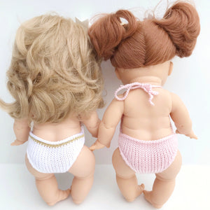 34cm Paola Reina or Minikane One piece pink or white