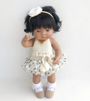 Cream Knitted Tutu
