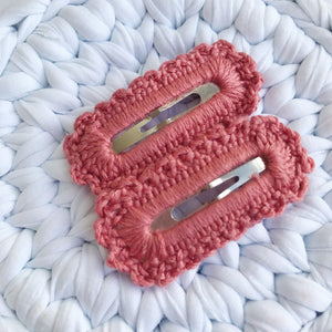 Crocheted Snap Clips