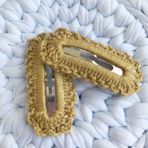 Crocheted Snap Clips