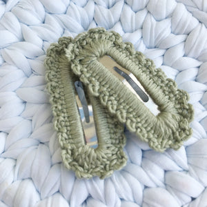 Crocheted Snap Clips