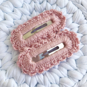 Crocheted Snap Clips