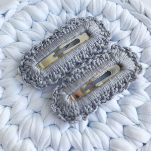 Crocheted Snap Clips