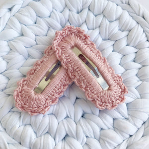Crocheted Snap Clips