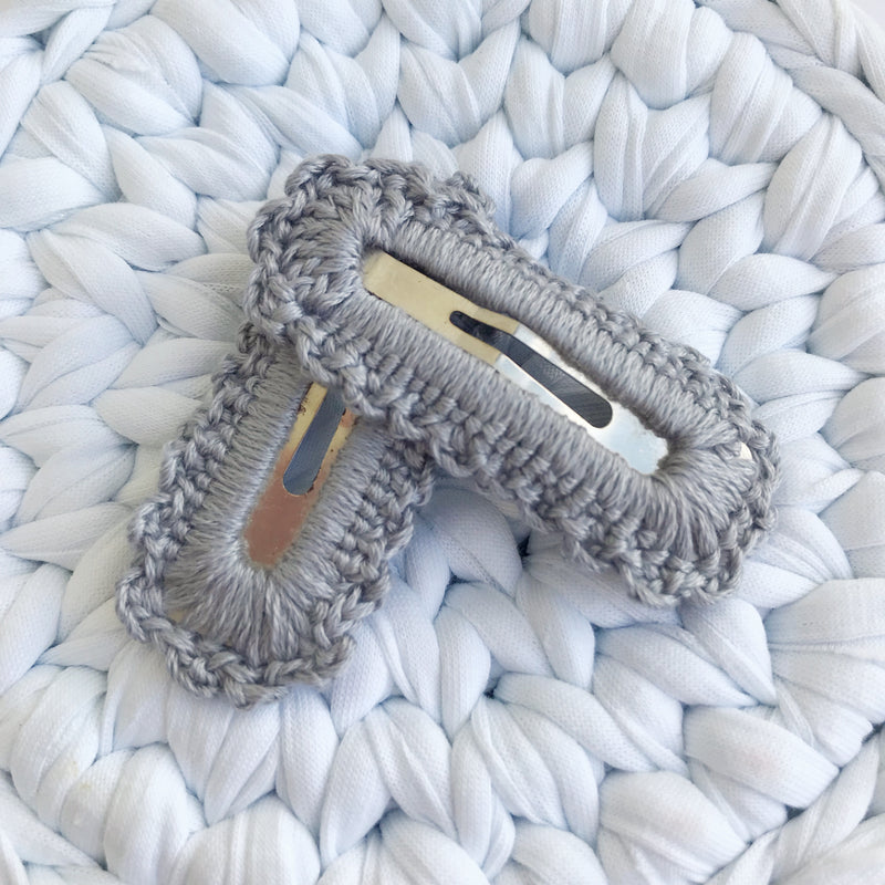 Crocheted Snap Clips