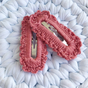 Crocheted Snap Clips