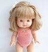 Crocheted Pink Minikane/Paola Reina Romper