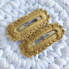 Crocheted Snap Clips